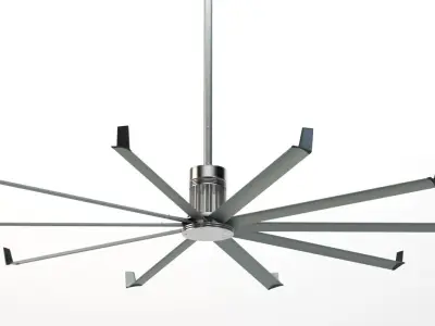 Big Ass Large Industrial Ceiling Fans Is08 1168561 3D model