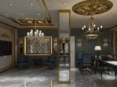 Luxury JEWELLER JEWELER  3D model