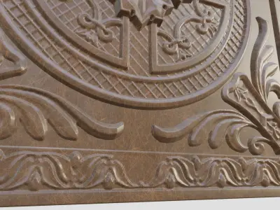 Mandal Frame Art 3D print model