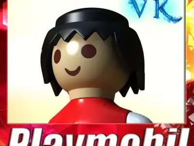 Playmobil Toy 3D model