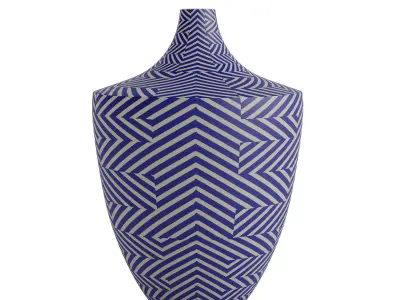 Cody Hoyt Geometric Ceramic Vase Collection 3D model