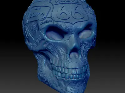 3-Pack- 30 Percent Skulls 3D print model