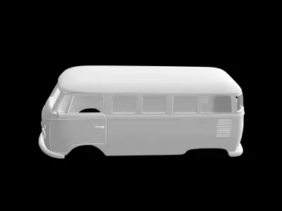 Volkswagen T1  3D print model