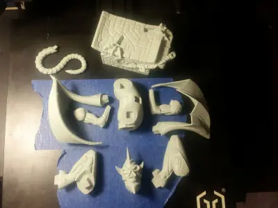 Gargoyle observer 3d print 3D print model