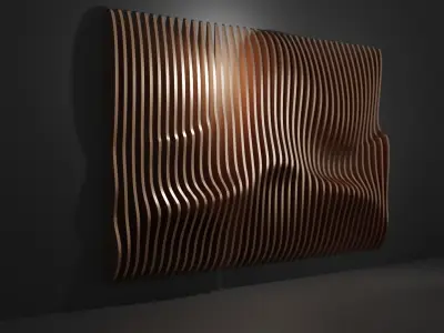 Parametric Wall Decor 3D model