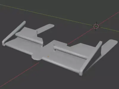 Scalextric C319 Ferrari 643 formula 1 front wing 3D print model