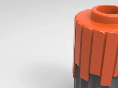 Eggo Plant Pot Low-poly 3D model