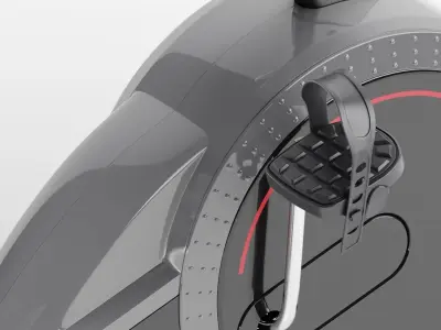 Horizontal exercise bike Hop-Sport HS-060L 3D model