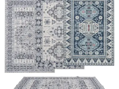Rugs No 660 Low-poly 3D model