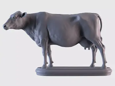 Cow Statue 3D print model