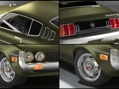 Toyota Celica Liftback 3D model