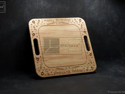 Celebration Pack - CNC Files for Wood 3D model