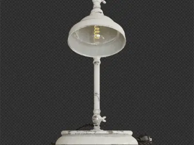 Vintage table lamp 3D model