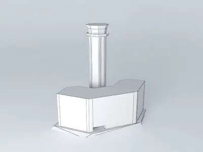 Tower airport Free 3D model