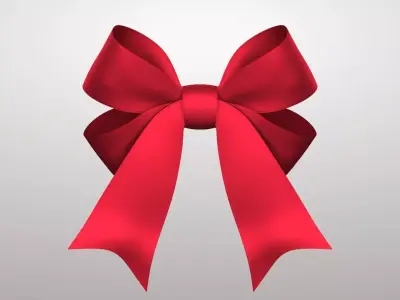 Bow 23v Low-poly 3D model