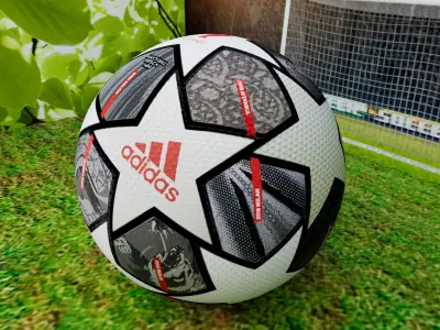 ADIDAS CHAMPIONS LEAGUE 2021 Free 3D model