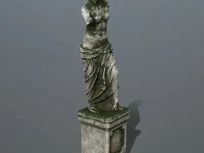 Venus  de  Milo Low-poly 3D model