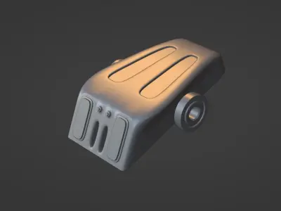 Mini Robot Vehicle 3D model