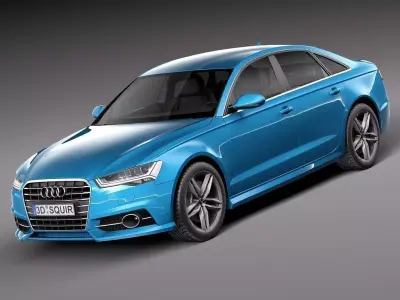 Audi A6 Sedan 2015 3D model