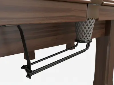 Billiard Snooker Table Full 02 3D model