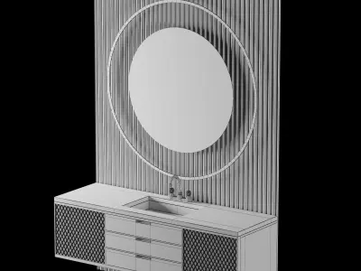 Luxury Brands Bathroom 3D model