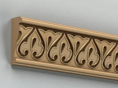 Decorative Moldings collection 02 3D model