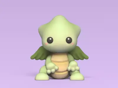 Little Dragon 3D print model