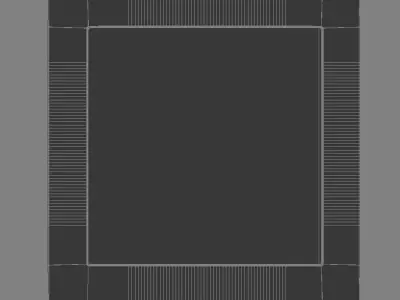 CastIron Fireplace 3D Model Design for Interior exterior 3D model