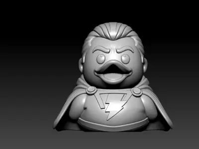 DC comic character Shazam urban vibe 3D print model