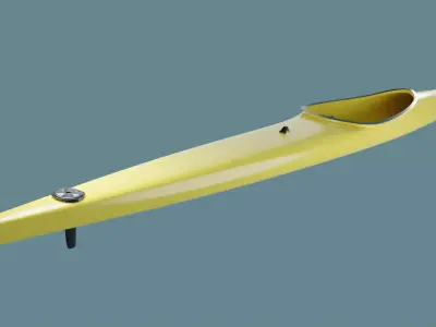 Sprint kayak - Nelo 3D model
