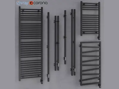 Towel dryers TONI ARTI 2 3D model