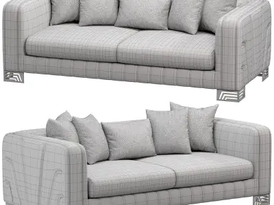 Tokyo Luxury Koltuk Takimi sofa by akyuzmobilya 3D model