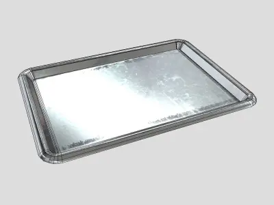 CC0 - Tray Free low-poly 3D model