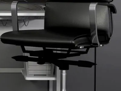 Office furniture 2 3D model