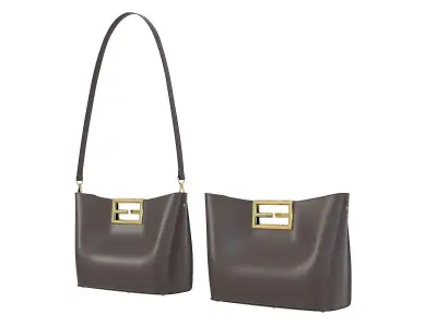 Fendi Way Tote Bag Low-poly 3D model