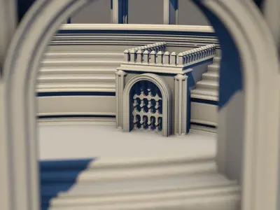 ARENA for 3Dprint 3D print model