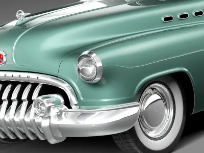 Buick Sedanette 1950 3D model