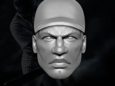 Hardball GI Joe Fan Art kit3D printable File For Action Figures 3D print model