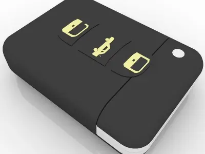 Car key 3D model