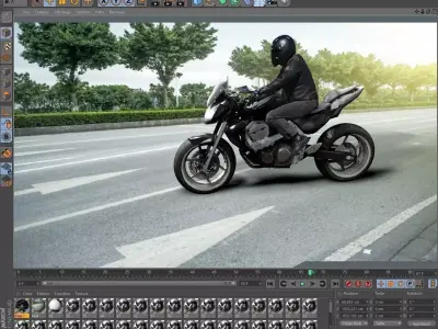 Moto Vehicle Free 3D model
