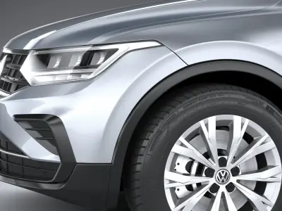 Volkswagen Tiguan 2021 3D model