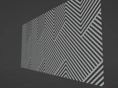 Wall wood seamless set2 V13 3D model