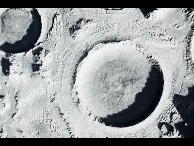 Moon Landscapes Pack - UE Project 4 22 3D model