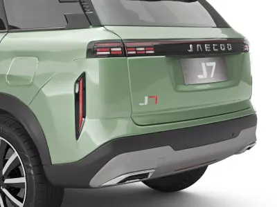 2025 Jaecoo J7 With Interior 3D model