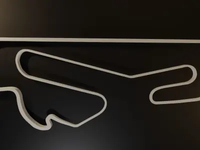 Estoril Racing Circuit Conceptual 3D model
