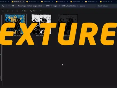 Golden State Warriors  logo - Cinematic - 3D print 3D model