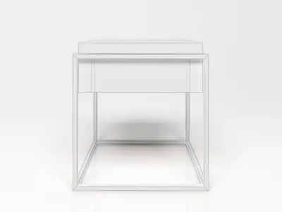 Sidetable Monolit 3D model