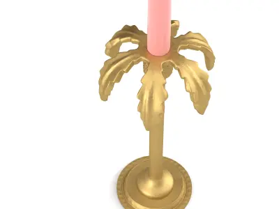 Solid Candle Holder 3D model