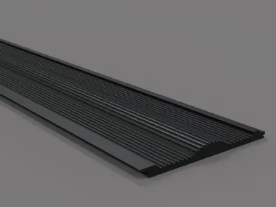 Wave sluice mat 3D print model