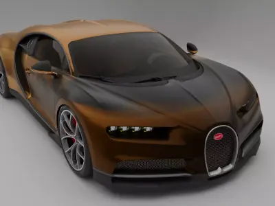 bugatti-chiron 3D model